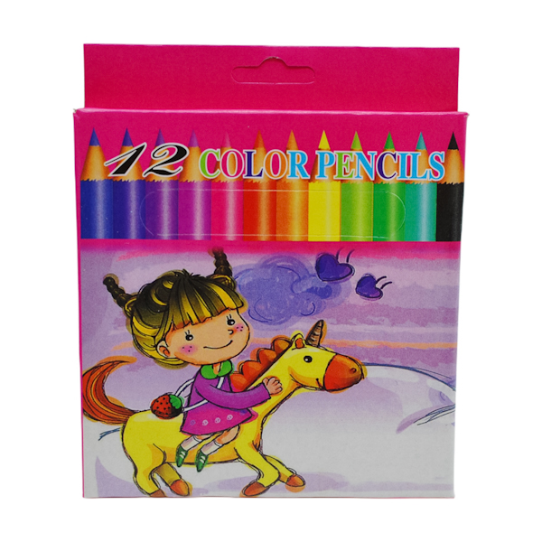 Олівці кольорові COLORES 12 кол. МІНІ 5-12_