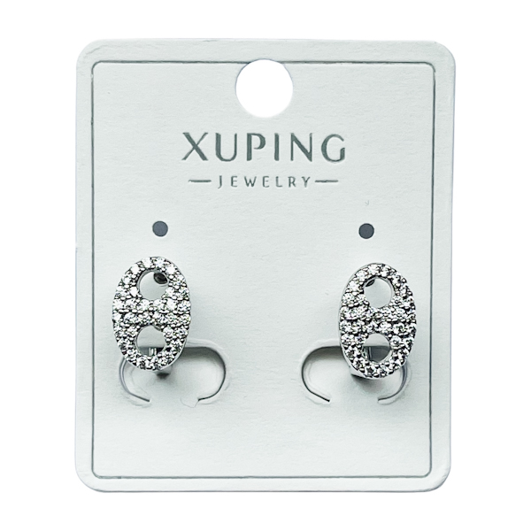 Сережка Срібляста XUPING 59/64/70/76/77/219/227/232/268/303 1шт__