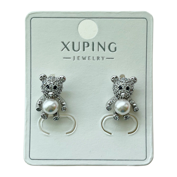 Сережка Срібляста XUPING пусети 57/159/238/228/270/269/274/285/ 1шт__
