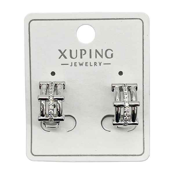 Сережка Срібляста XUPING 230/231/233/234 1шт__