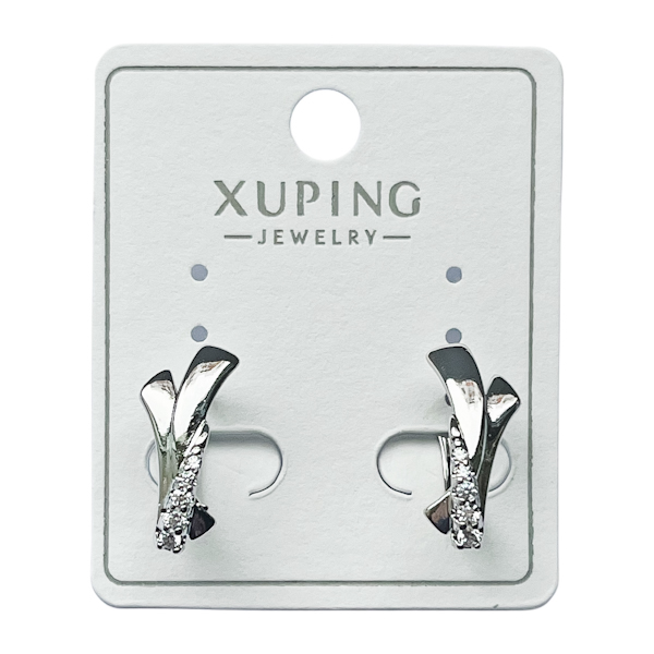 Сережка Срібляста XUPING 62/67/156/240 1шт__