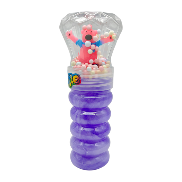 Іграшка Слайм Crystal Mud 1шт з декором і Ведмедиком арт.165#-12 *6_