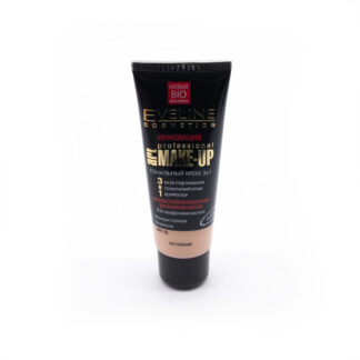 Тон. крем EVELINE *ART MAKE-UP* 3в1 пісочний 30 мл