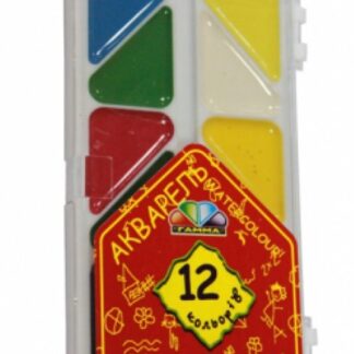 *ГАММА* акварель медов (12 кол.)МОЗАЇКА 300102