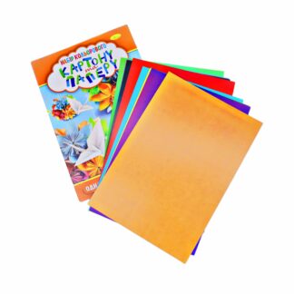 Набір кольорового картону та паперу А4 (односторонній), 7+7 арк., 230 г/м2 НКП-А4-7