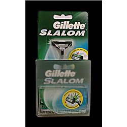 Чоловічий картрідж Gillette SLALOM PLUS 1шт