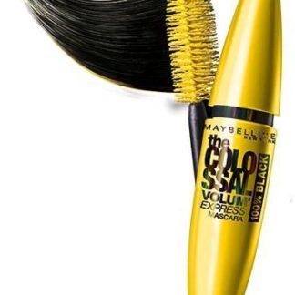 Туш д/вій MAYBELLINE COLOSSAL 100% Blak 10.7 мл(силіконова кисть)