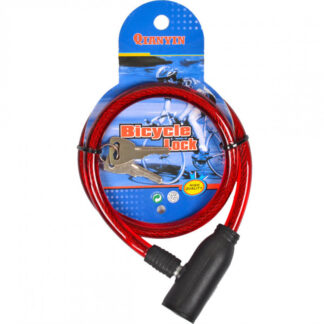 Замок вело-мото, замок-трос 9 мм * 65 см X2–68