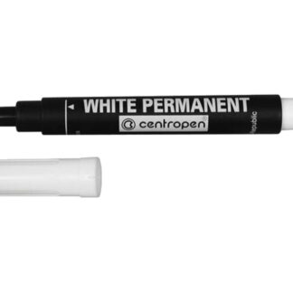 Маркер Centropen Permanent 8586 білий 2,5мм