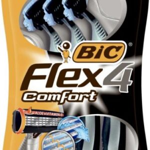 Чоловічі одноразові станки BIC /FLEX/4  3шт.