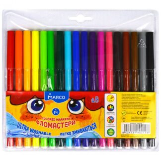 Фломастери 18 кольорів