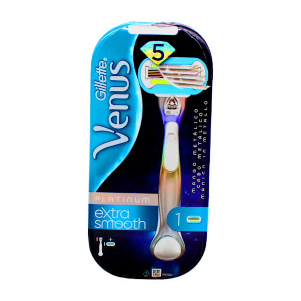*Жіночий станок Gillette VENUS PLATINUM+1шт.картрідж