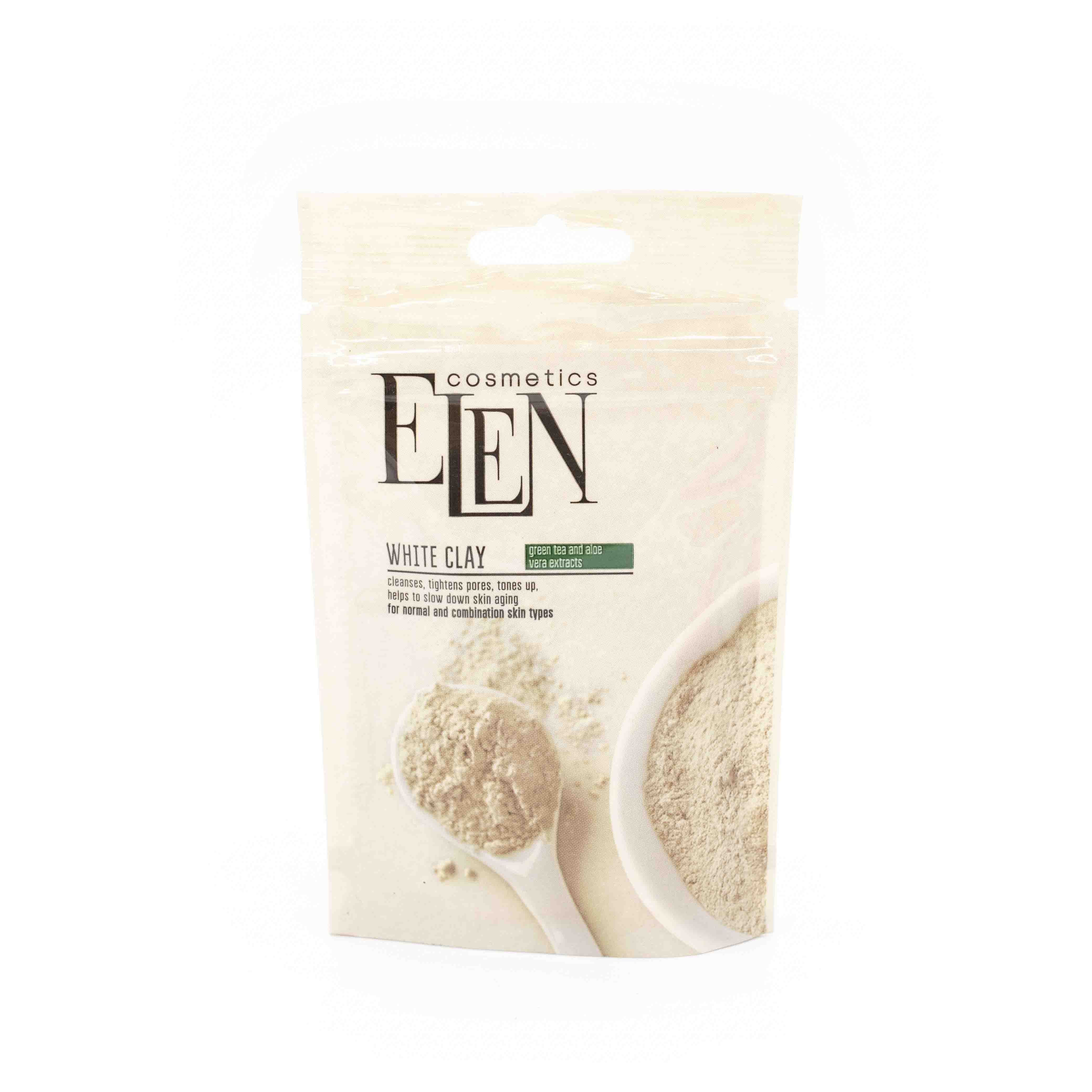 Маска ELEN Глина біла 40г<>