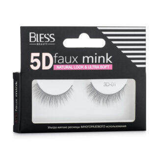 Вії накладні BLESS 5D багаторазові №01