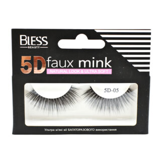 Вії накладні BLESS 5D багаторазові №05