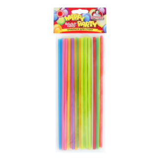 Трубочка Асорті стандартна (25шт)