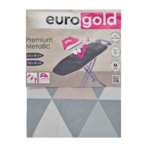 Чохол д/прасувальної дошки Eurogold Metallic 120*38см/120*42см (арт. DC42F3М)