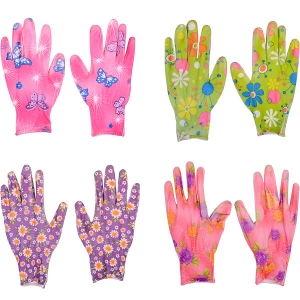 Рукавиці господарчі прогумовані з малюнком