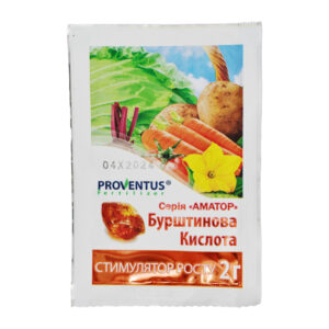Бурштинова кислота, стимулятор росту 2г