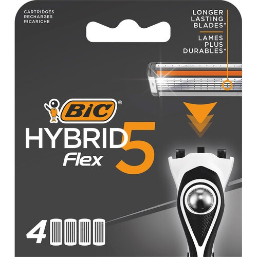 Чоловічий картрідж BIC /FLEX5/ 4шт
