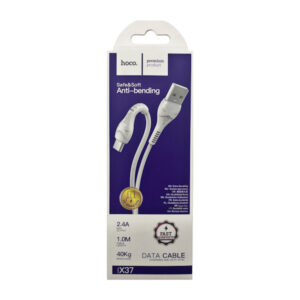 Кабель Hoco X37 Cool Power Charging Micro (Бiлий)