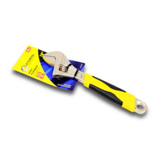 Ключ розвідний 250 мм хромований,двокомпонентні рукоятки СТАЛЬ, шт (41072)