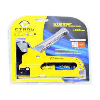 Степлер будівельний 4-14мм+400 скоб (new), шт (62002)_