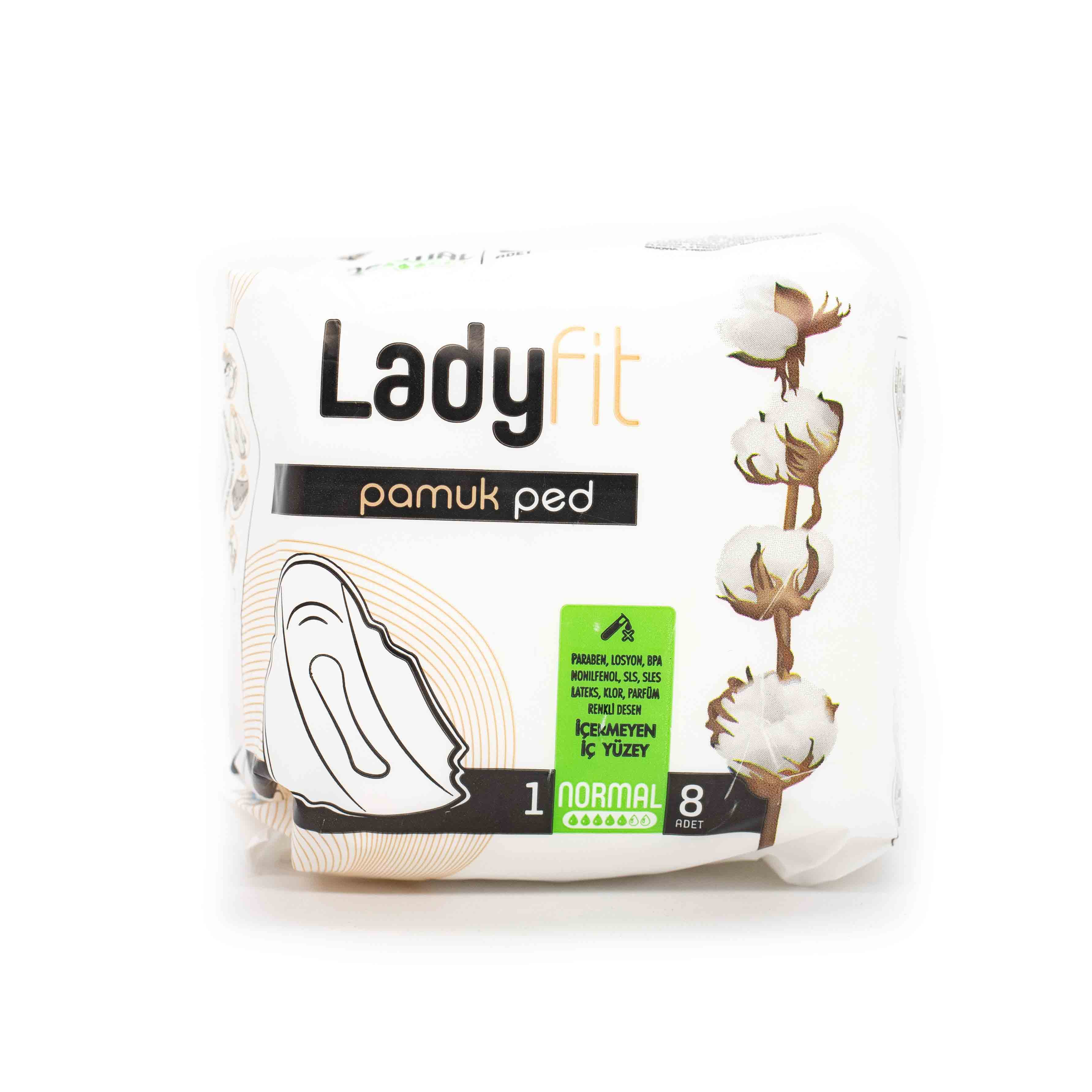 Прокладки критичні LADYFIT Соtton Normal 5кр.8шт<>