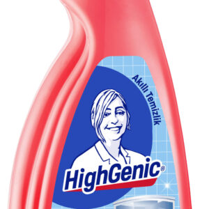Засіб д/ванної кімнати HighGenic спрей д/чищення ВАНН та ДУШОВИХ КАБІН 750мл<>