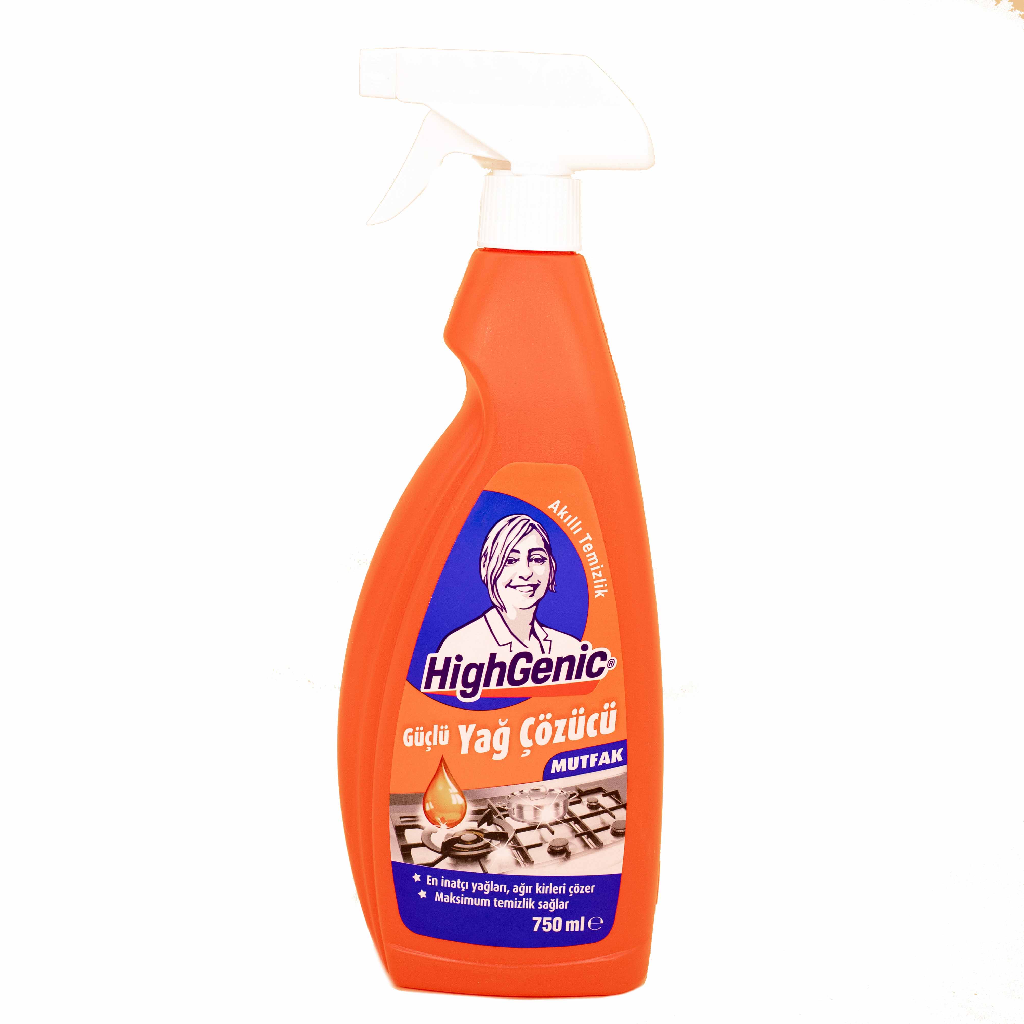 Засіб д/кухні HighGenic спрей універсальний п/жиру 750мл<>