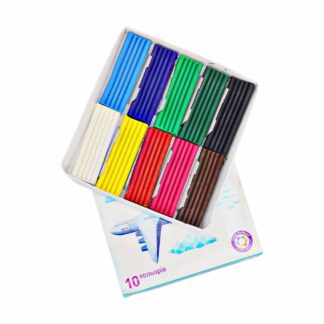 Пластелін /ГАММА/дит. 10 кол., 120 г, Мозаїка 300308