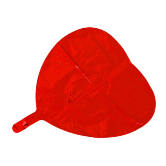 Кулька ФОЛЬГА Flexmetal СЕРЦЕ металік/червоне 18