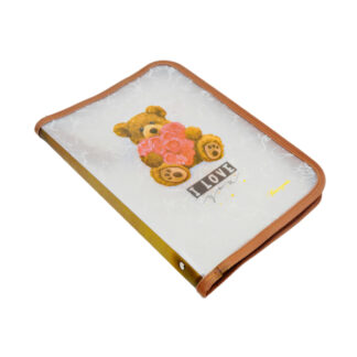 Папка на блискавці, В5+, 20x27,5x2см, 400мкм диз. P0091/92/93/96