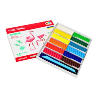 Пластилін дит. 14 кол., 224 г, стек, Захоплення 200313