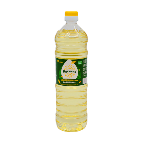 Олія соняшн. Духмяна 920л рафінована