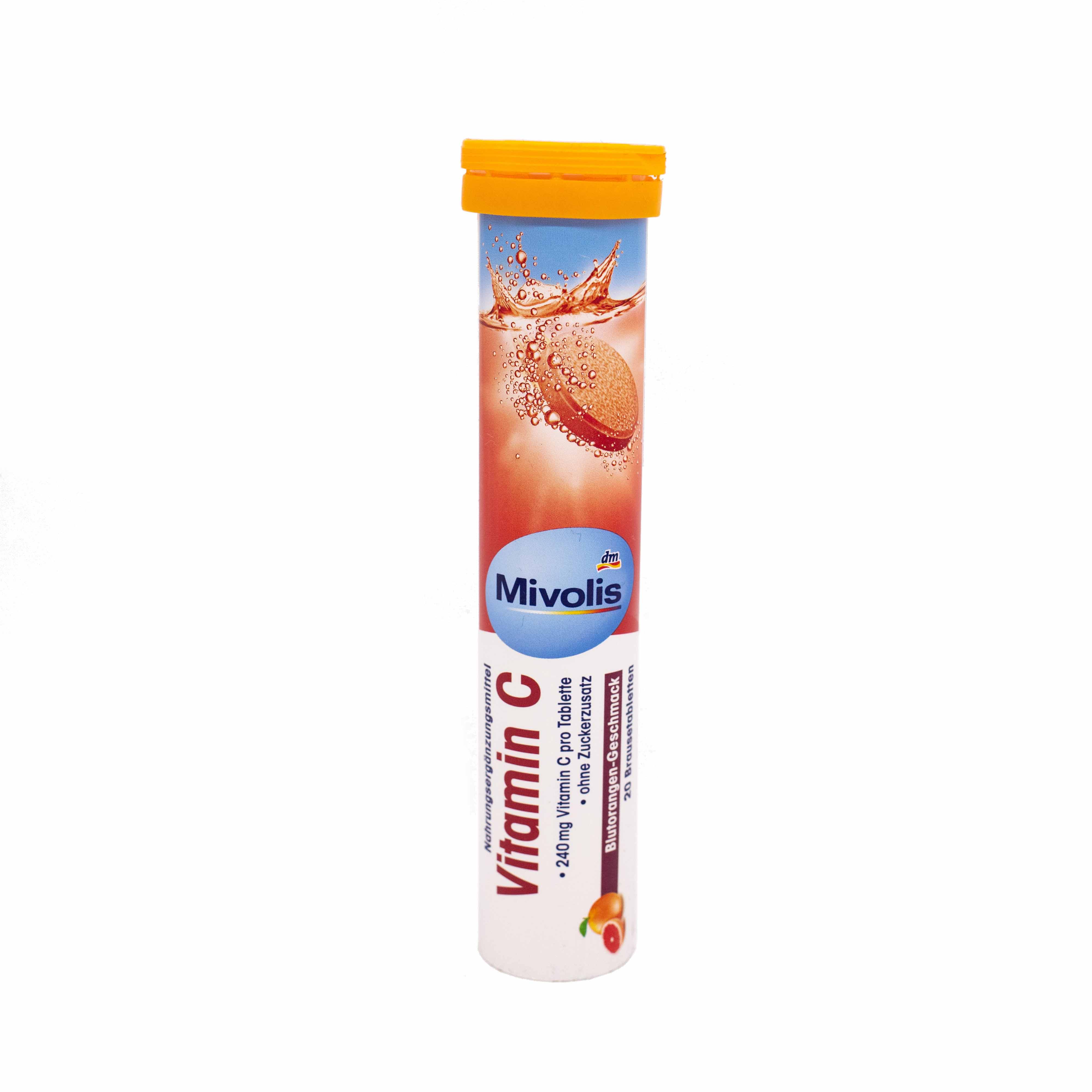 Mivolis Шипучі таблетки-вітаміни Vitamin C, 20 шт.<>