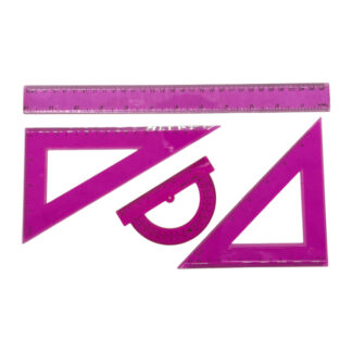 Набір лінійок BOZHIJIN 4шт (№1028)