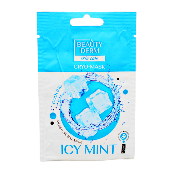 Кріо-маска д/обличчя BEAUTYDERM Icy Mint 10мл<>