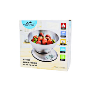 Ваги кухонні Monte змінна чаша