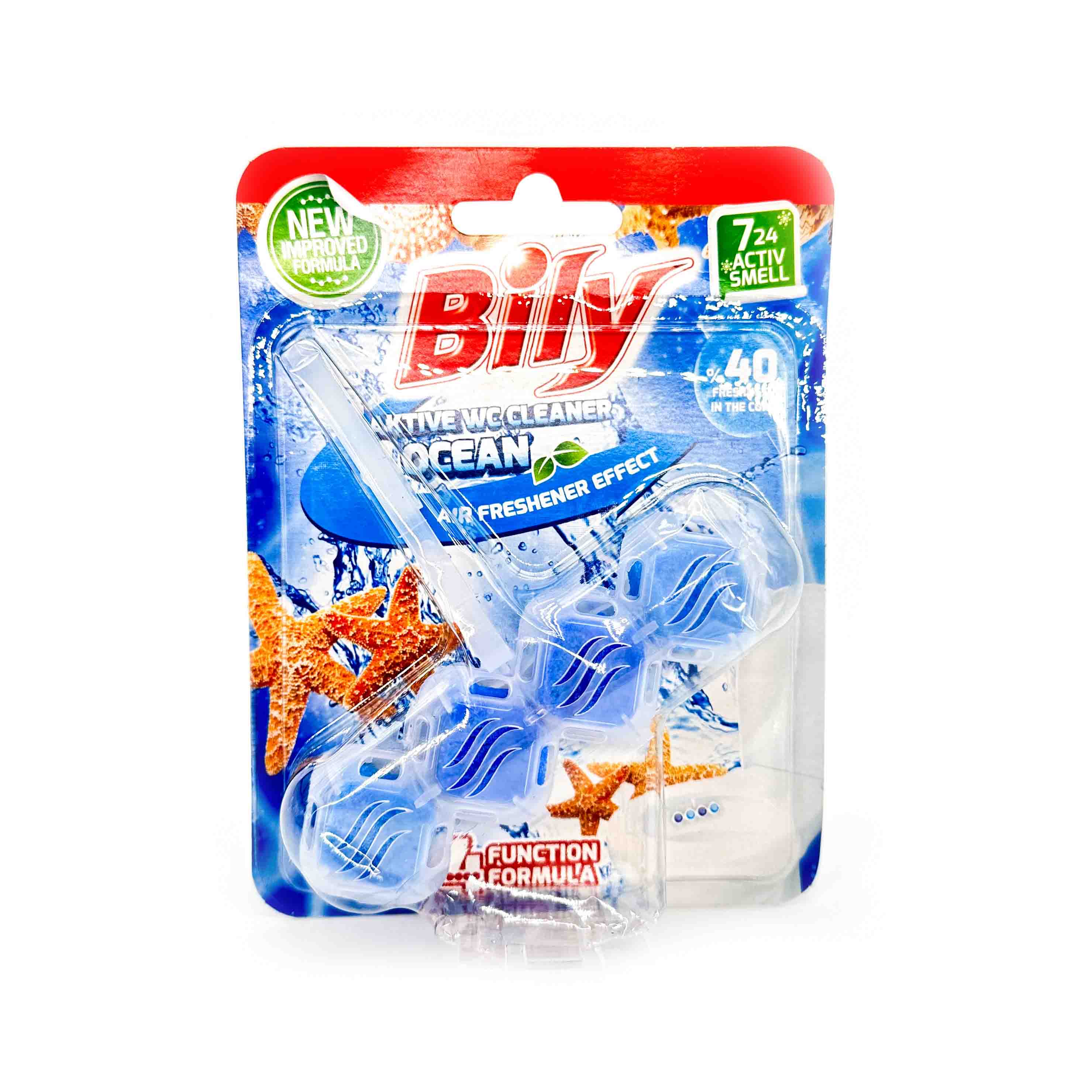 Туалетний блок твердий BILY /ОКЕАН/ 1*50г<>