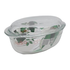 Форма скляна д/випікання (овальна) Vittora 6240 4л