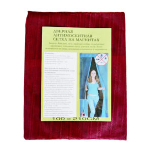 Антимоскітна штора на двері на магнітах 100*210см