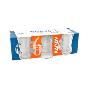 Kandil Glass Набір Скляних чашок 6шт 90мл Istikana