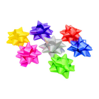 Бант подарунковий Міх кольоровий 4,5см поштучно (95шт)