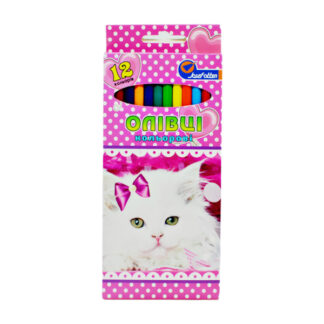 Кольорові олівці пластик.  12 кол., в картоні, європ. J. Otten 1051A4-12