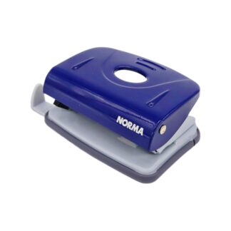 Дiркопробивач метал., 8см, 20арк. з лiн., син., 4345, Norma