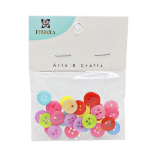 Декор Ґудзик мікс арт.FKL-BS201 мікс