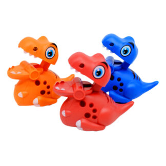 Іграшка атр .87-4 динозавр, заводний, мікс кольорів 25-22-12,5 см.