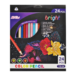 Олівці кольорові BRIGHT 24 кол. (арт.21927-726)