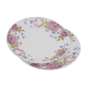 Тарілка 190 мм десертна Букет для пані Wave, Vittora V-190BL БПС